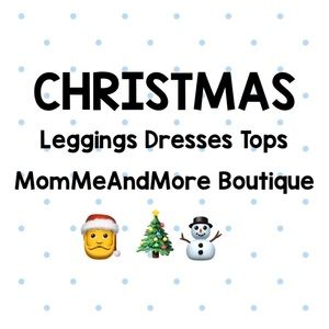Christmas Leggings Dresses Tops Cardigans for Women and Girls